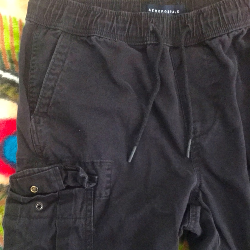 Aeropostale Black Cargo Pants